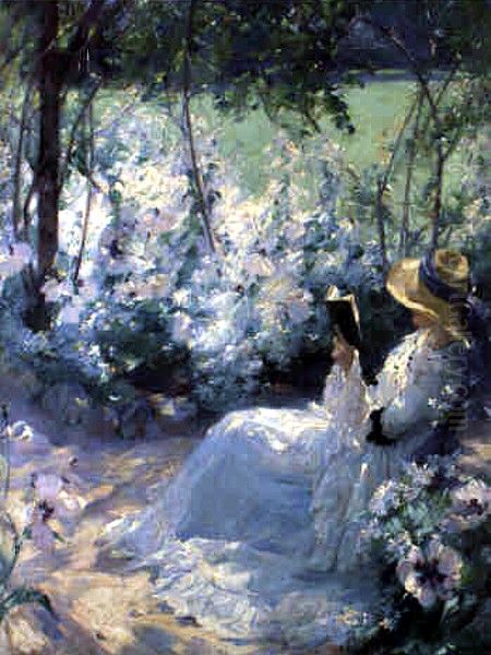 Delicious Solitude Oil Painting by Frank Bramley