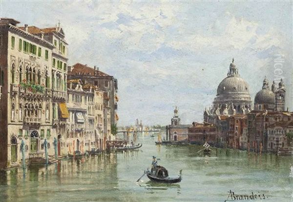 The Grand Canal, Venice Oil Painting by Antonietta Brandeis