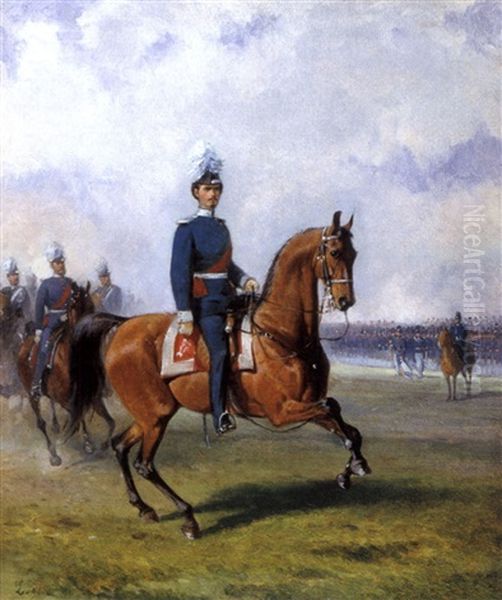 Konig Ludwig Ii Oil Painting by Louis Braun