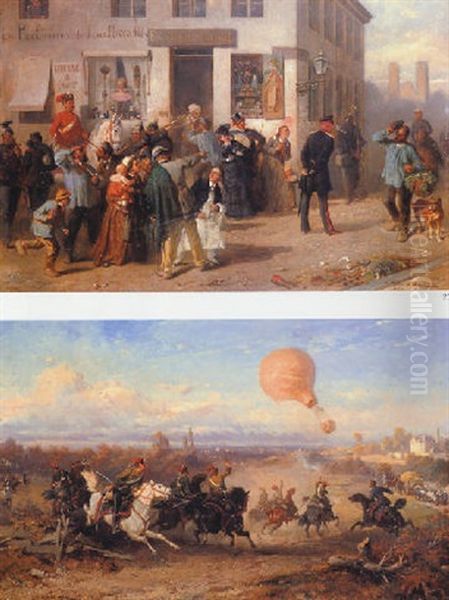 The Accused Oil Painting by Louis Braun