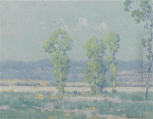 Hazy Day Oil Painting by Maurice Braun