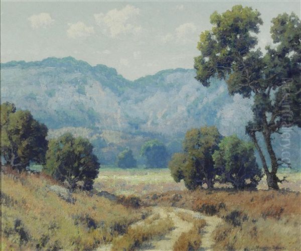 Valley Road Oil Painting by Maurice Braun