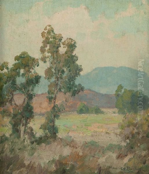 Cuyamaca Oil Painting by Maurice Braun