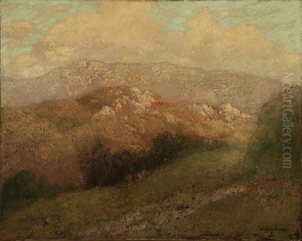 San Diego Landscape Oil Painting by Maurice Braun