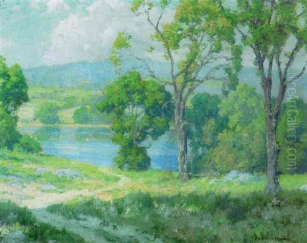 Summertime Oil Painting by Maurice Braun