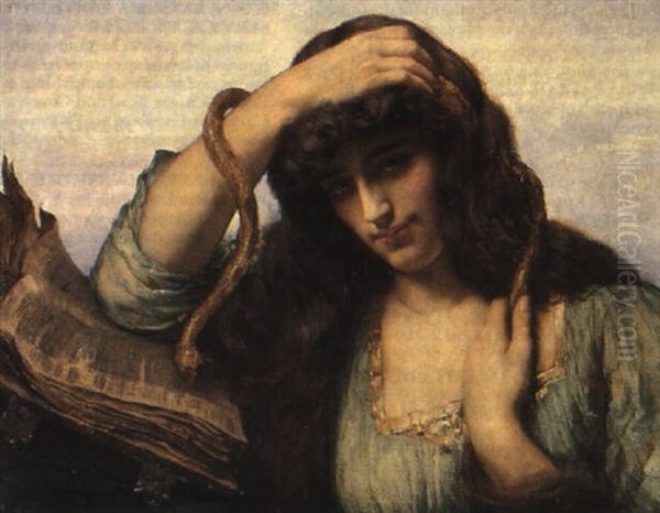 The Snake Charmer Oil Painting by William A. Breakspeare