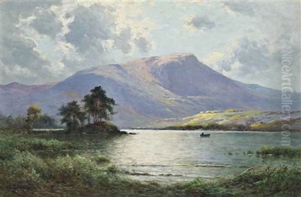 Grasmere, Westmoreland Oil Painting by Alfred Fontville de Breanski Jr
