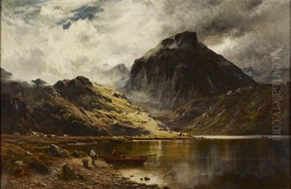 Ben Nevis N.b. Oil Painting by Alfred Fontville de Breanski Jr