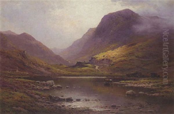 Summer Morning In The Gap Of Dunloe, Killarney Oil Painting by Alfred Fontville de Breanski Jr