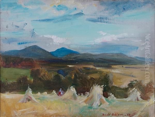 Autumn Oil Painting by David Alison