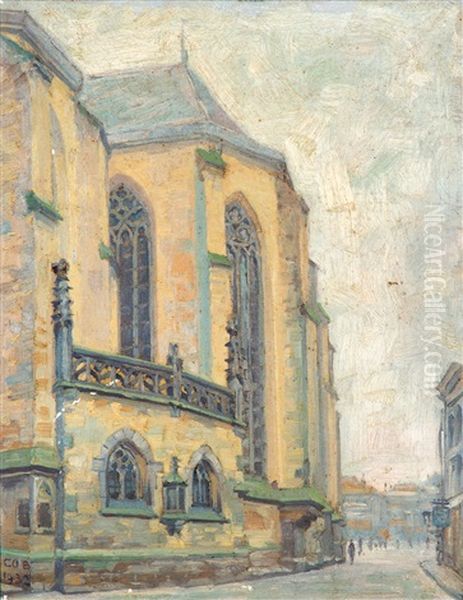 Oostzijde St. Michael, Zwolle Oil Painting by Co Breman