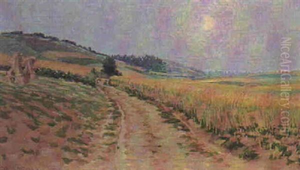 Maanopkomst Oil Painting by Co Breman