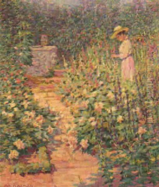 In Den Ruin Oil Painting by Co Breman