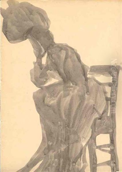 Squirrels Oil Painting by Karlis Brencens