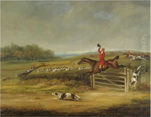 Tally-ho! Oil Painting by Samuel Jun Alken