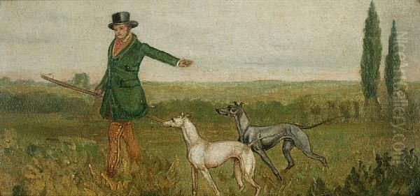 Coursing Scenes Oil Painting by Henry Jr Alken