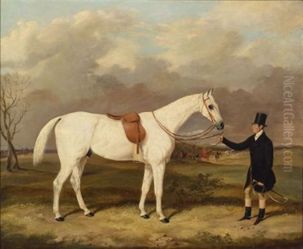 Catton Oil Painting by Thomas W. Bretland