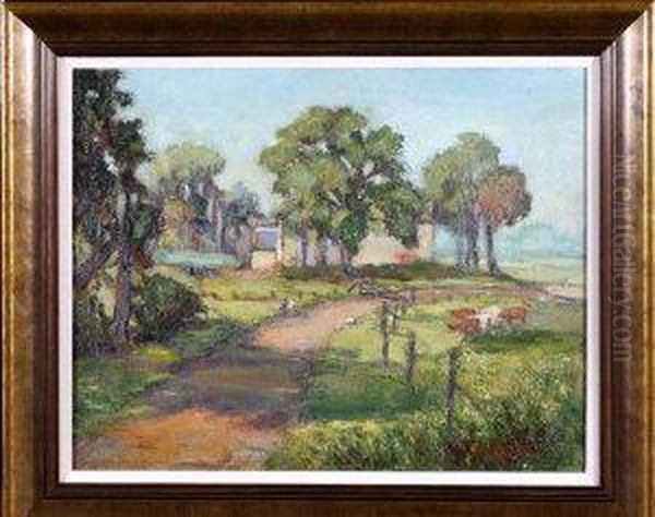 Warmanbie, Annan Oil Painting by Andrew Allan