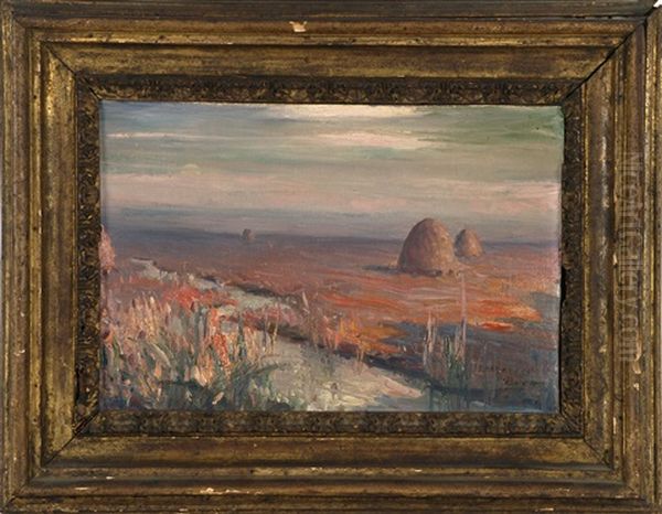 The Barnstable Marshes, Cape Cod Oil Painting by Harold Matthew Brett
