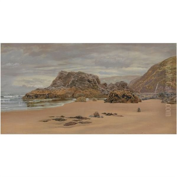 Low Water, Springs Oil Painting by John Brett