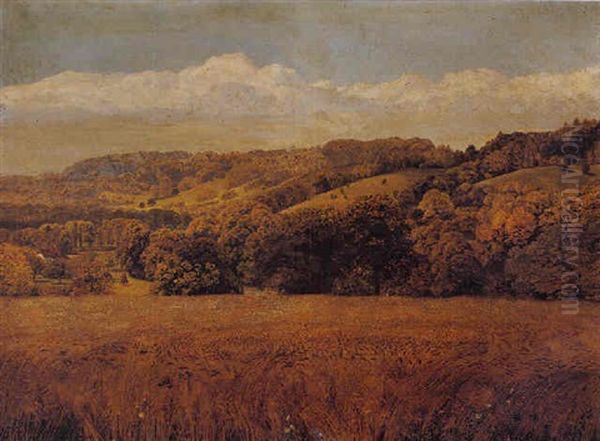 Norbury On The Mole Oil Painting by John Brett