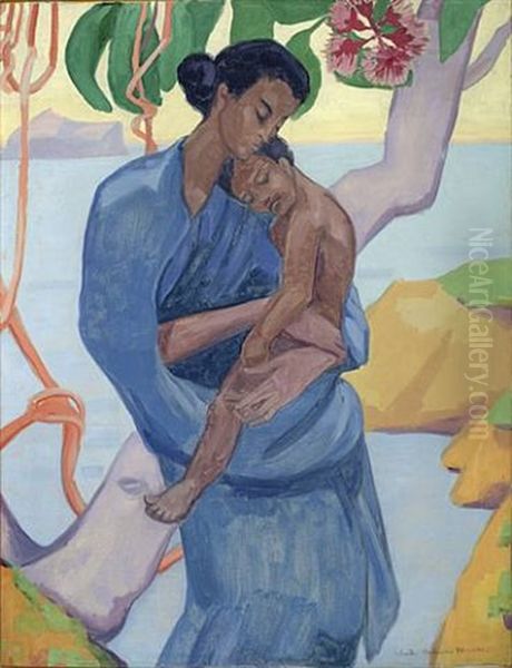 Portrait Of A Gentleman Oil Painting by Achsah Barlow Brewster