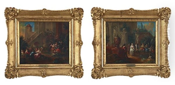 Fete Champetre Oil Painting by Frans Breydel