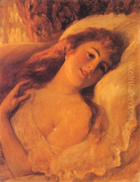 Le Reveil Oil Painting by Frederick Arthur Bridgman