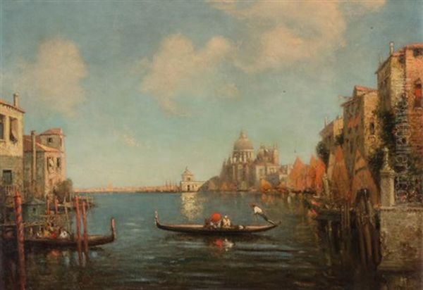 The Grand Canal, Venice Oil Painting by Nicholas Briganti