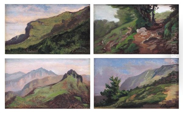 Paesaggi Oil Painting by Luigi Brignoli