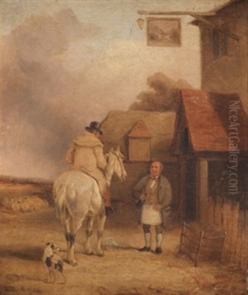 En La Posada Oil Painting by Edmund Bristow