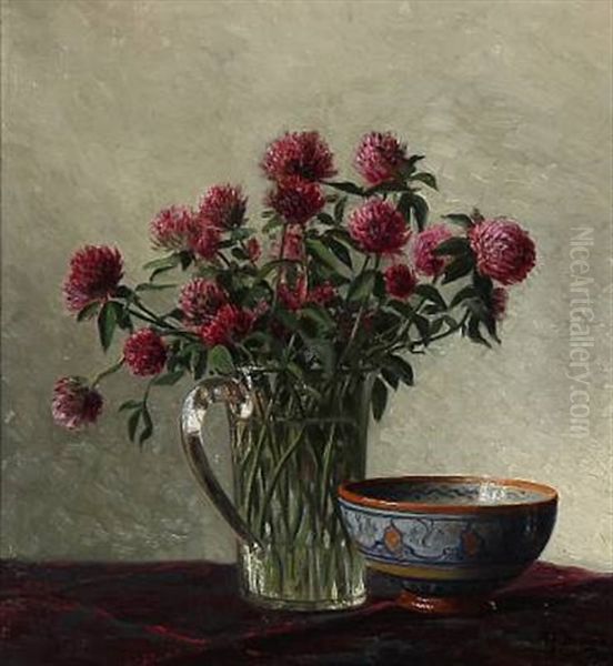 Still Life Oil Painting by Karl Harald Alfred Broge