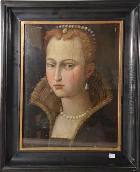 Portrait Oil Painting by Agnolo Bronzino