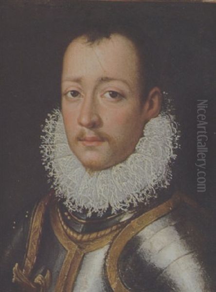 Un Guerriero Oil Painting by Agnolo Bronzino