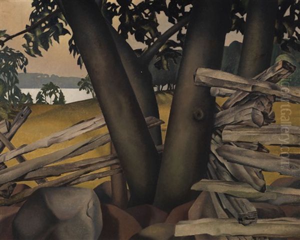 Fawn Bay Oil Painting by Bertram Richard Brooker