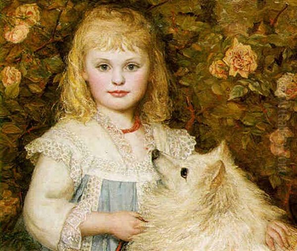 Companions Oil Painting by Maria Matilda Brooks