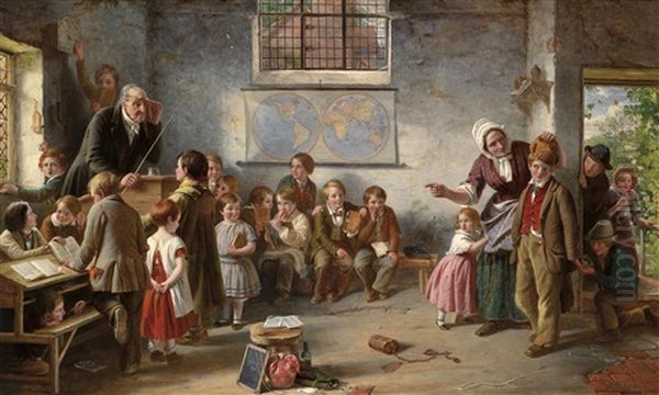 Der Neue Schuler Oil Painting by Thomas Brooks