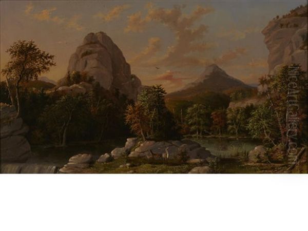 Nature's Splendor Oil Painting by Albertus (Del Orient) Browere
