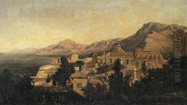 Ansicht Von Palermo Oil Painting by George Loring Brown