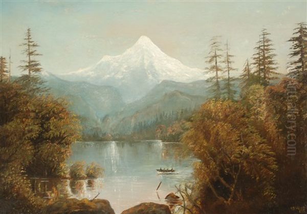 Mount Hood, Oregon Oil Painting by Grafton Tyler Brown