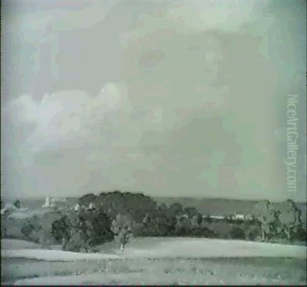 Autumn Oil Painting by Sir John Alfred Arnesby Brown