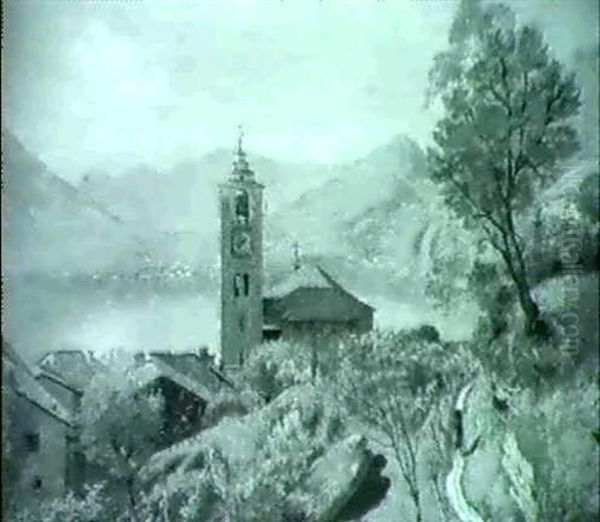 Perledo Oil Painting by T. Bryant Brown