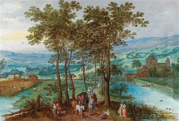 And Oil Painting by Jan Brughel