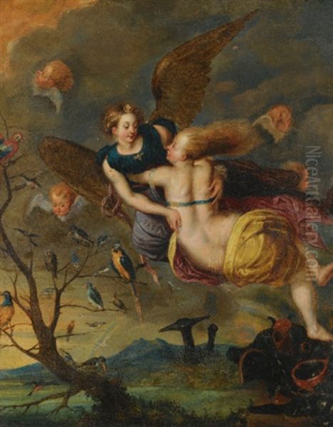 An Allegory Of Air Oil Painting by Jan Brughel