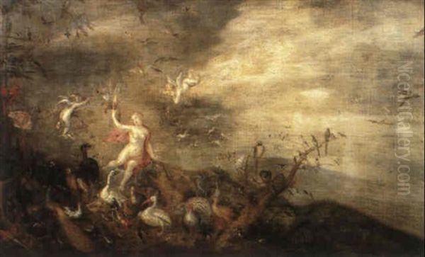 All,goire De L'air Oil Painting by Jan Brughel