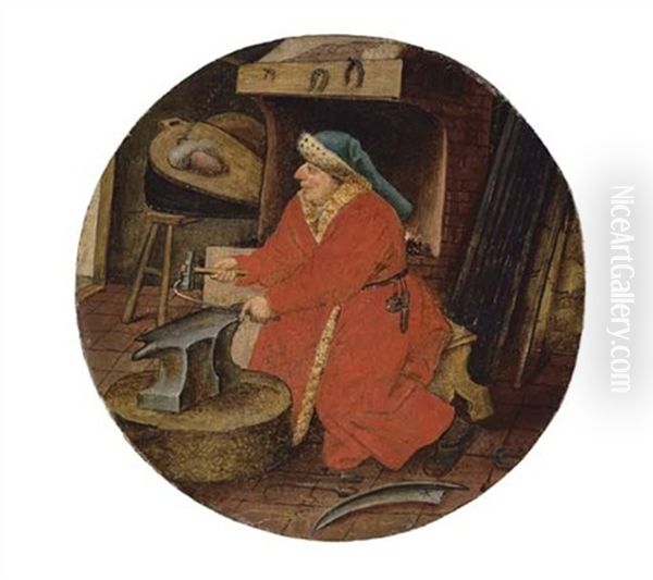 The Hedge Lawyer Oil Painting by Pieter Brueghel the Younger