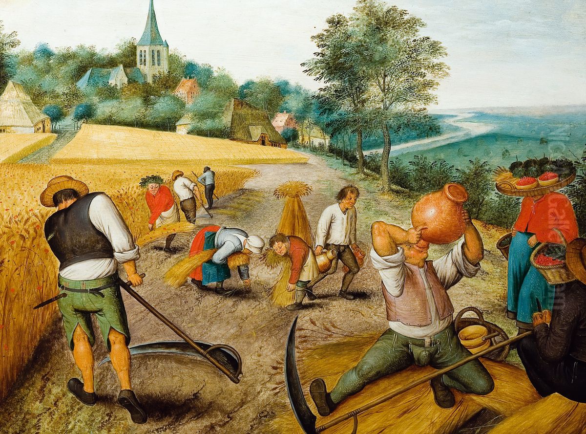 Summer Oil Painting by Pieter Brueghel the Younger
