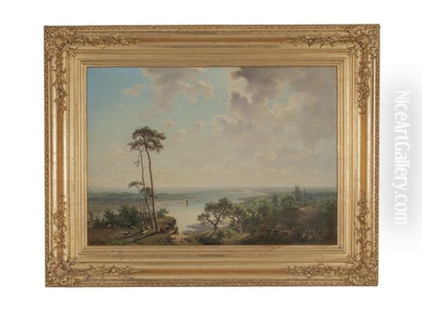 Shepherd's Rest Oil Painting by Richard Brunier