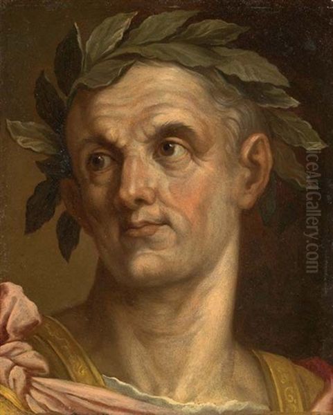 Giulio Cesare Oil Painting by Felice Brusasorci