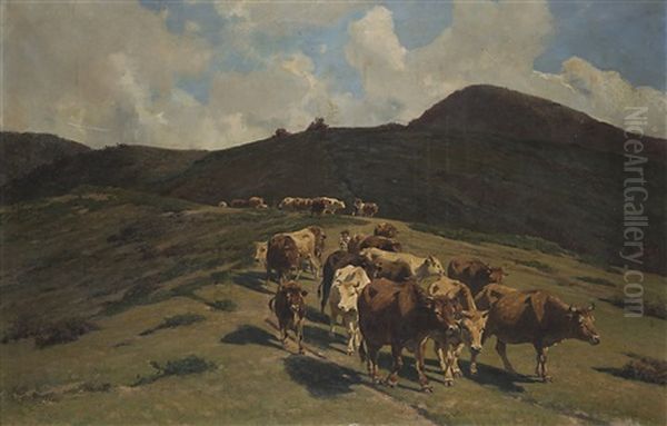 Schiene Di Monti Oil Painting by Stefano Bruzzi